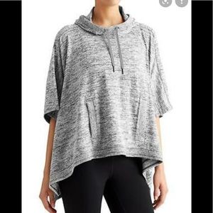 Athleta DARK Grey Poncho